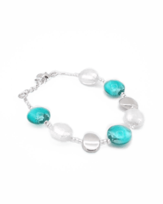 dreamy venice aqua perle bracelet