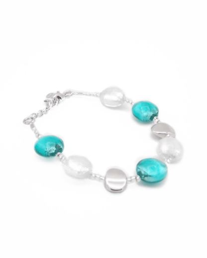 dreamy venice aqua perle bracelet