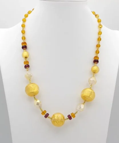 Gold Fantasia Necklace