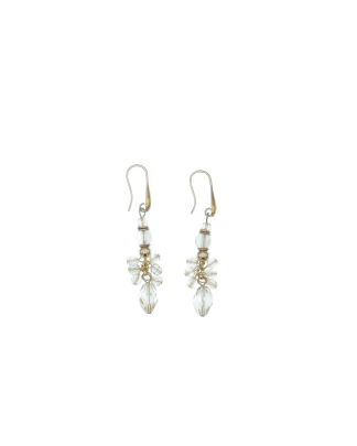 Cluster of Murano glass crystal with gold