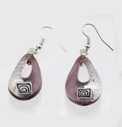 lavender-and-silver-teardrop-earrings