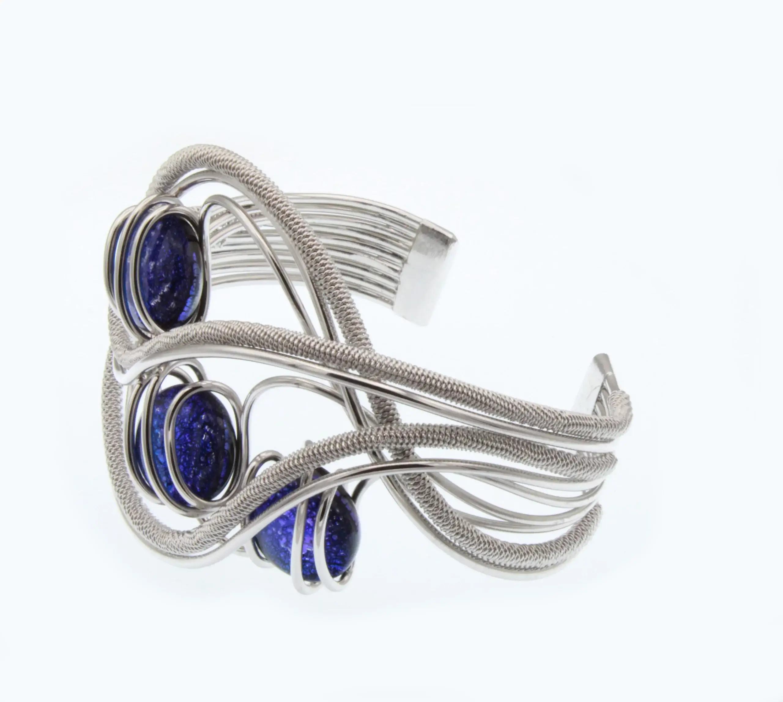 murano-waves-cuff-bracelet-blue