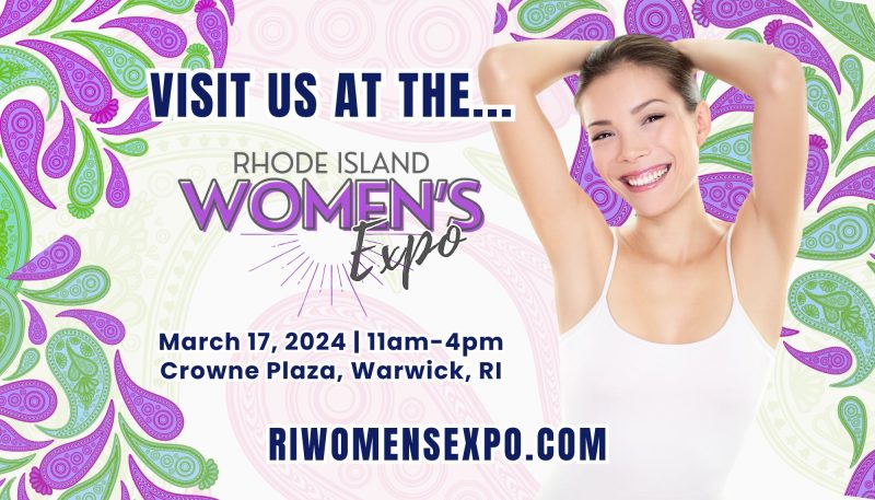 info promo for RI woman's expo