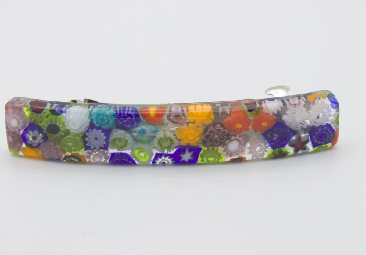 Millefiori Murano Barrette