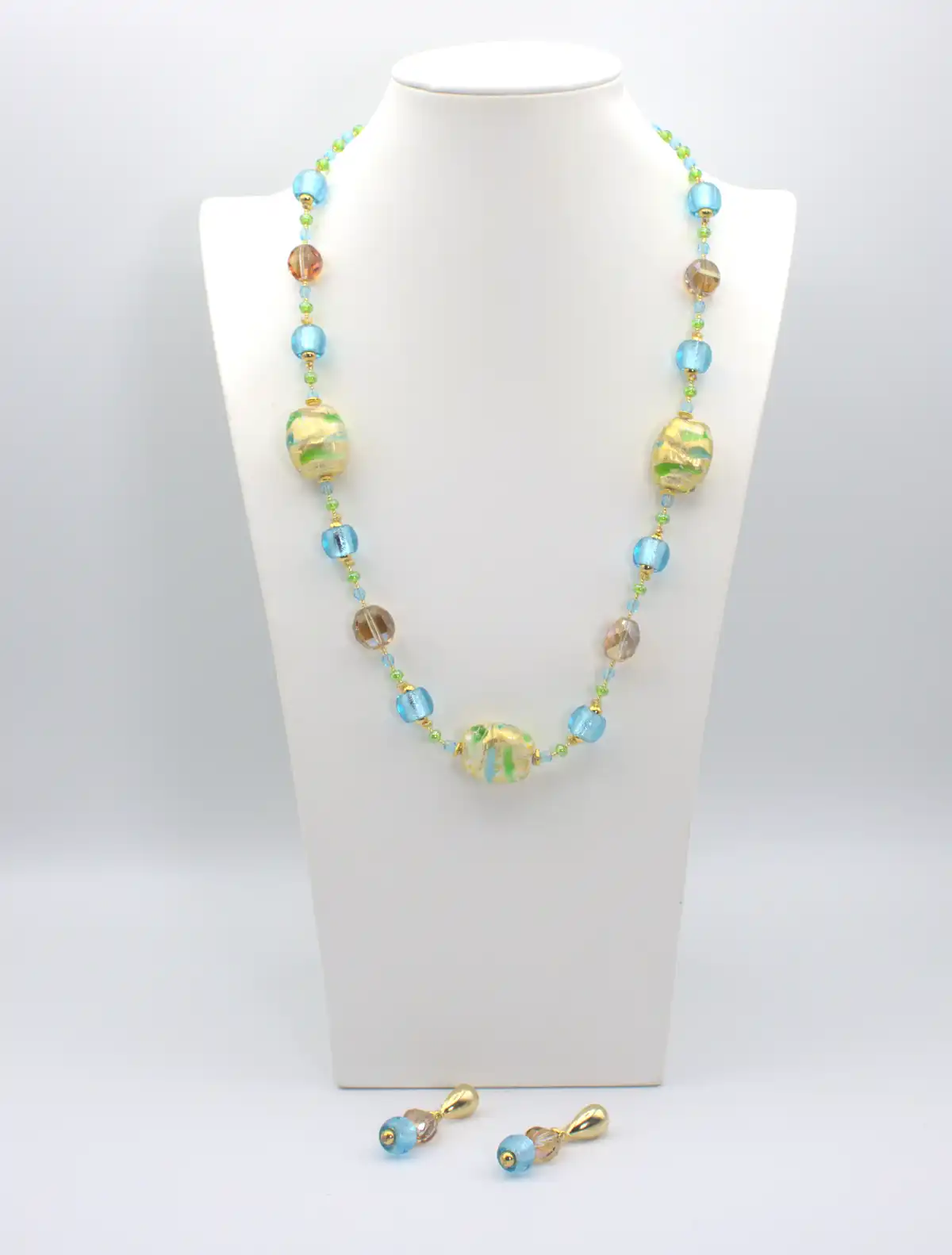 Murano Pastel Necklace Set